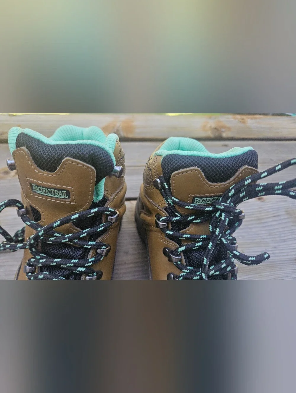 Rainier Kids Hiking Boots Kids Shoe Size 13, Color: Beige/Khaki